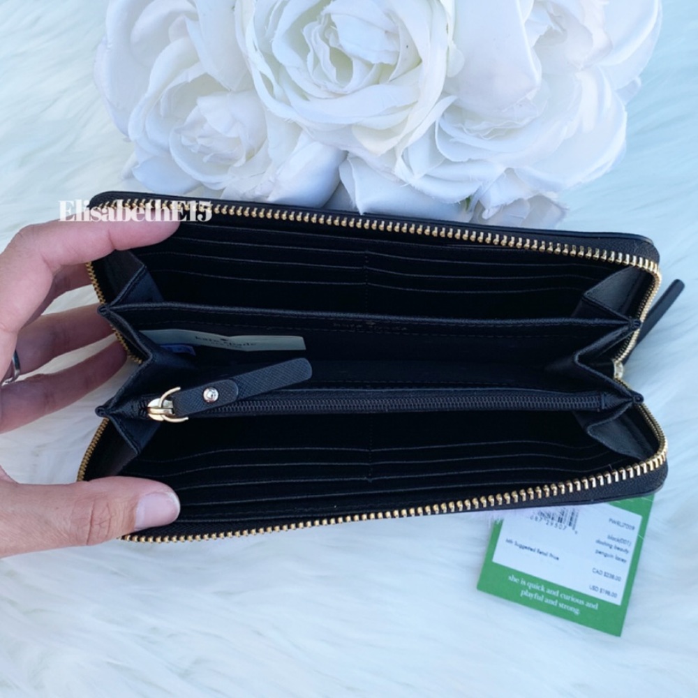 Kate Spade Dashing Beauty Penguin Lacey Wallet - Picture 6 of 6